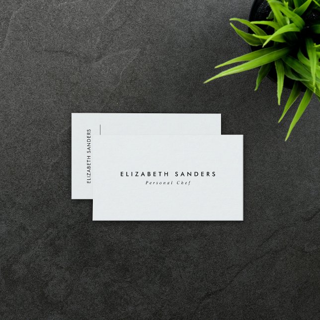 Modern Minimal Luxury Boutique QR CODE Business Ca Card (Creator Uploaded)