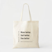 Modern Minimal Motivational Physiotherapist Gift