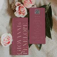 Modern Minimal | Mulberry Wedding Details &