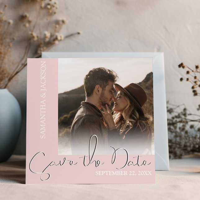Modern Minimal Photo | Save The Date (Creator Uploaded)