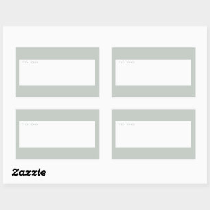 Modern Minimal Sage Green To Do Planner Sticker