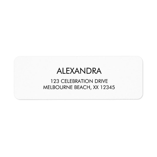 Modern Minimal Script (Front)