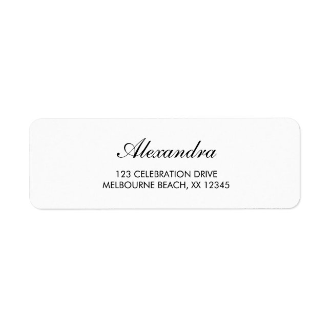 Modern Minimal Script (Front)