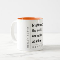 Modern Minimal Simple Bold Dentist Gift