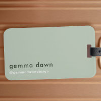 Modern Minimal Simple Sage Green Instagram