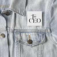 Modern Minimal The CEO Black