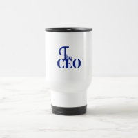 Modern Minimal The CEO Blue