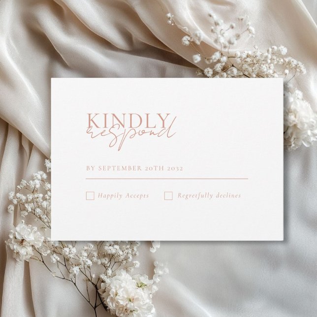 Modern, Minimal, White, QR Code Wedding RSVP  Enclosure Card (Modern, Minimal, White, QR Code Wedding RSVP Enclosure Card)