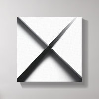 Modern Minimalist Abstract - Sleek 3D Geomet