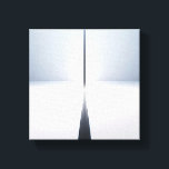 Modern Minimalist Abstract Vertical Beam - 3D  Canvas Print<br><div class="desc">A strikingly clean and sophisticated digital artwork featuring a sharp vertical beam that creates a dramatic sense of symmetry and infinite perspective. The design plays with subtle gradients and soft lighting to evoke a calm, zen-like atmosphere. Perfect for high-end modern galleries, executive office spaces, or as a serene focal point...</div>