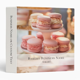 Modern Minimalist Bakery Custom Photo Binder