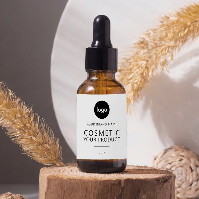 Modern Minimalist Beauty Product Label (Creator Uploaded)