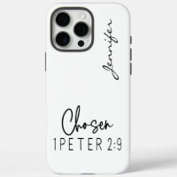 Modern Minimalist Bible Verse 1 Peter 2:9 iPhone