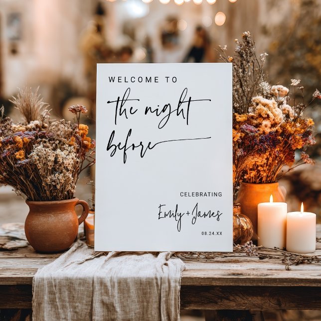 Modern Minimalist Black and White Script Rehearsal Poster (Modern Minimalist Black and White Script Rehearsal Poster)