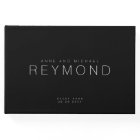 Modern Minimalist Black Wedding