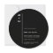 Modern Minimalist Black White Photo Wedding