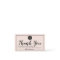 Modern minimalist blush pink order thank you