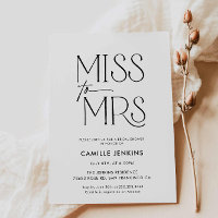 Modern Minimalist Bridal Shower