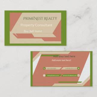 Modern Minimalist Business Card Template | Profess