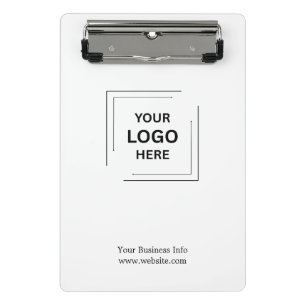 Modern Minimalist Business Logo Clipboard Design