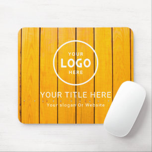 Modern Minimalist Business Logo Mouse Pad