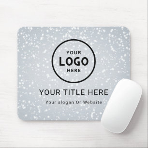 Modern Minimalist Business Logo Mouse Pad