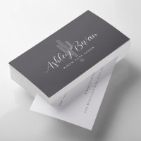 Modern Minimalist Cactus Logo Appointment
