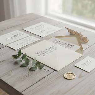 Modern  minimalist  calligraphy style Return