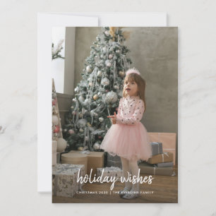 Modern Minimalist Christmas Script Family Holiday