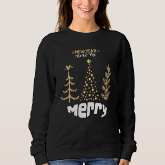 modern minimalist christmas sweatshirt cozy