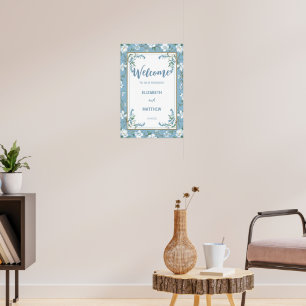 Modern Minimalist classic Rustic Neutral wedding Poster