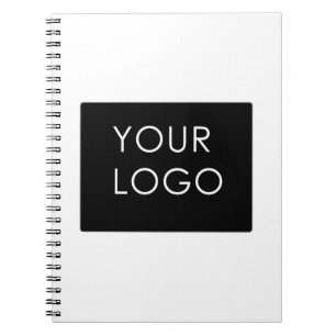 Modern Minimalist Company Business Logo Only Notebook
