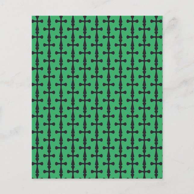 Modern Minimalist Cross Contemporary Christian Art (Front)