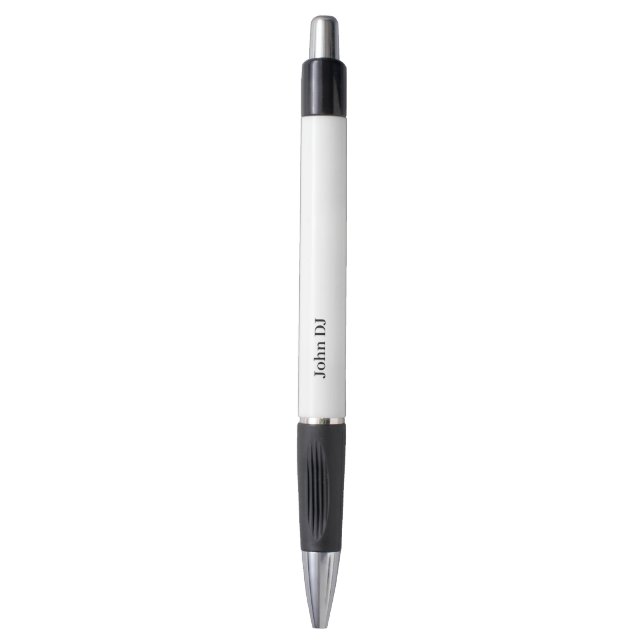 Modern Minimalist Custom Pen (Front Vertical)