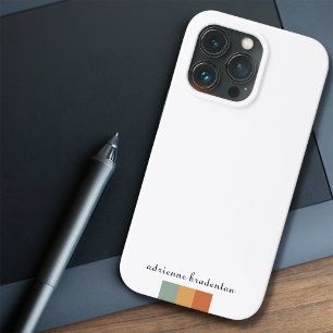 Modern Minimalist Cute Bright Colorblock iPhone 13 Pro Case