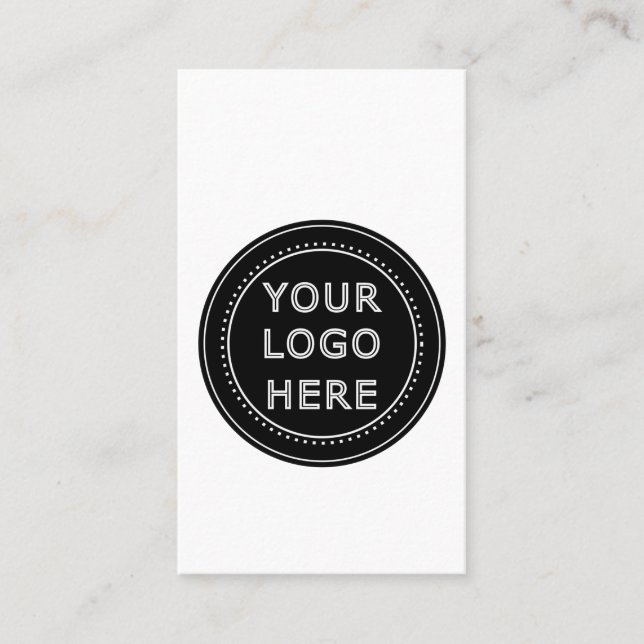 Modern, Minimalist, Elegant and Customizable  Business Card (Front)