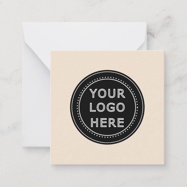 Modern, Minimalist, Elegant and Customizable  Card (Front)