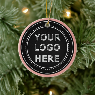 Modern, Minimalist, Elegant and Customizable  Ceramic Ornament