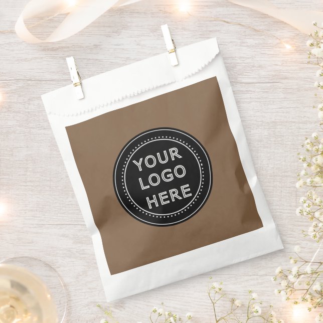 Modern, Minimalist, Elegant and Customizable  Favour Bag (Clipped)