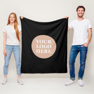 Modern, Minimalist, Elegant and Customizable  Fleece Blanket