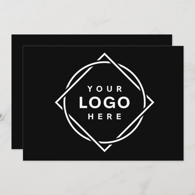 Modern, Minimalist, Elegant and Customizable  Invitation (Front/Back)