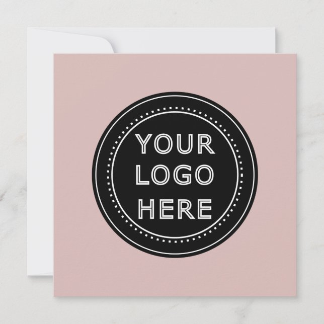 Modern, Minimalist, Elegant and Customizable  Invitation (Front)