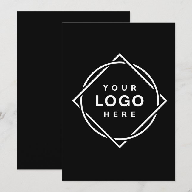 Modern, Minimalist, Elegant and Customizable  Invitation (Front/Back)