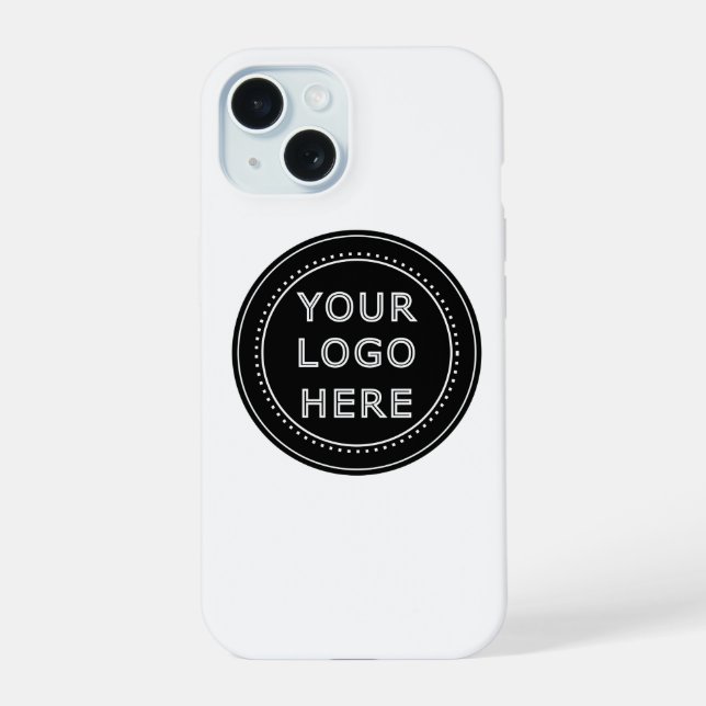 Modern, Minimalist, Elegant and Customizable  iPhone 15 Case (Back)