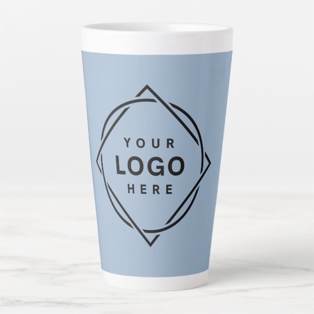  Modern, Minimalist, Elegant and Customizable  Latte Mug (Front)