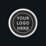 Modern, Minimalist, Elegant and Customizable Magnet<br><div class="desc">EVERYONE CAN USE THIS DESIGN.You are free to add, edit, or resize the logo, photo, text, and colours as you choose.Many thanks.</div>