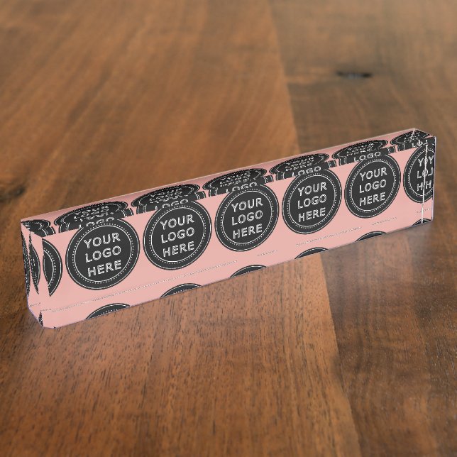 Modern, Minimalist, Elegant and Customizable  Nameplate (Side)