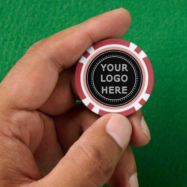 Modern, Minimalist, Elegant and Customizable  Poker Chips (Hand)