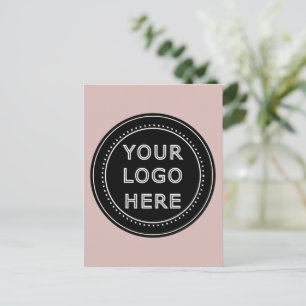 Modern, Minimalist, Elegant and Customizable Postcard