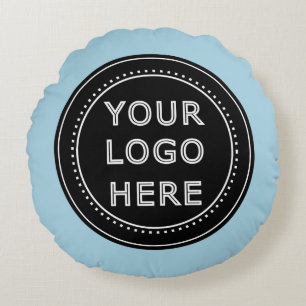 Modern, Minimalist, Elegant and Customizable  Round Pillow